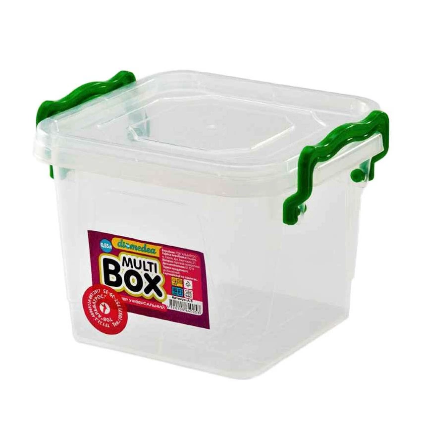 Бокс универсальный с ручками 5 Diomedea, 0.55л