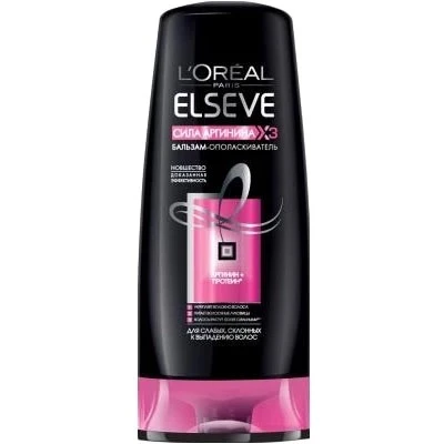 Бальзам-ополаскиватель для волос Сила Аргинина Elseve, 200 мл