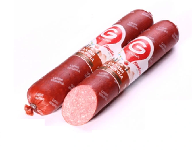 Колбаса варено-копченая в/с Салями Коньячная Глобино