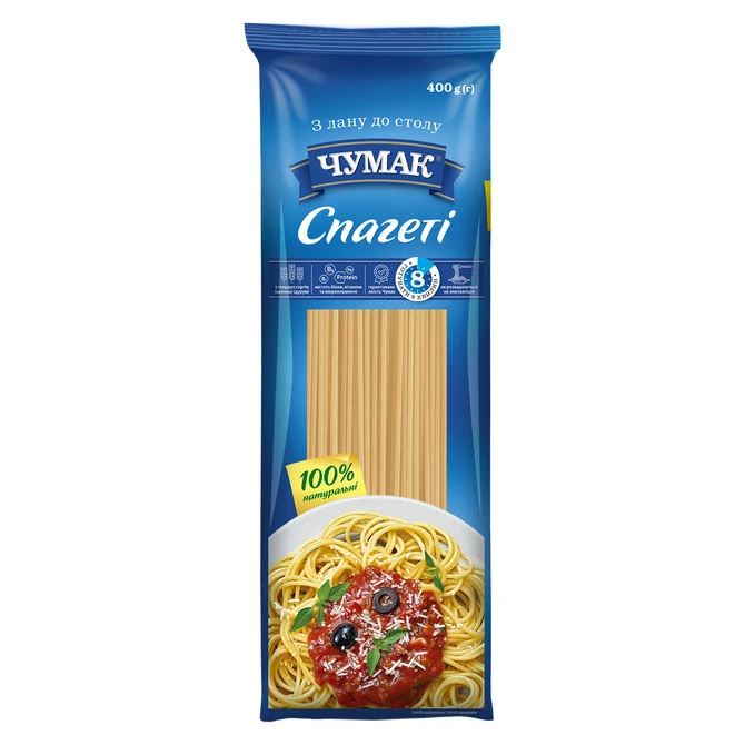Макаронные изделия Спагетти Чумак, 400 г