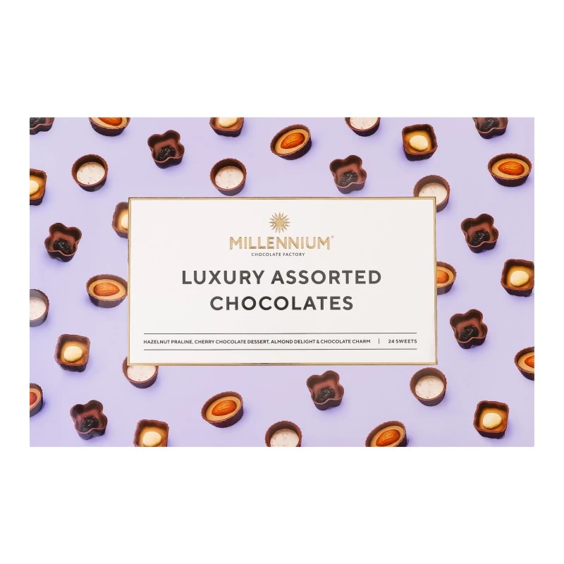 Конфеты шоколадные ассорти Корзинка Millennium, 220 г