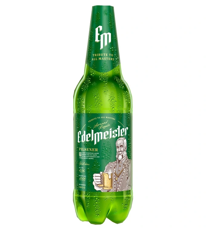 Пиво светлое Pilsner Edelmeister, 1 л