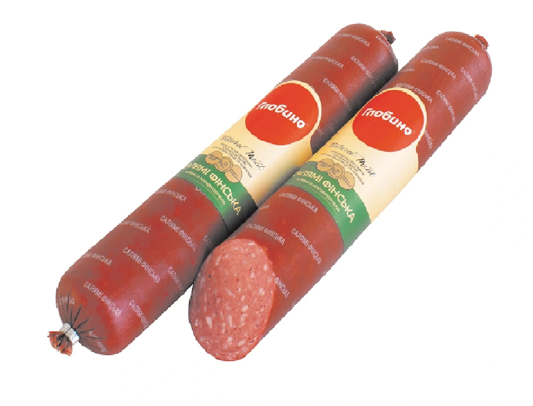 Колбаса полукопченая Салями Финская 1/с Глобино