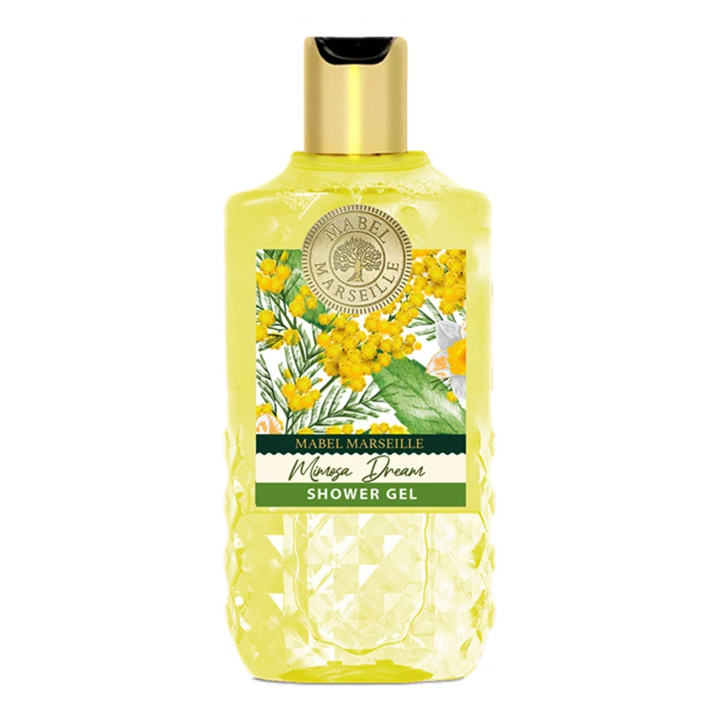 Гель для душа с ароматом мимозы Mabel Marseille, 450мл