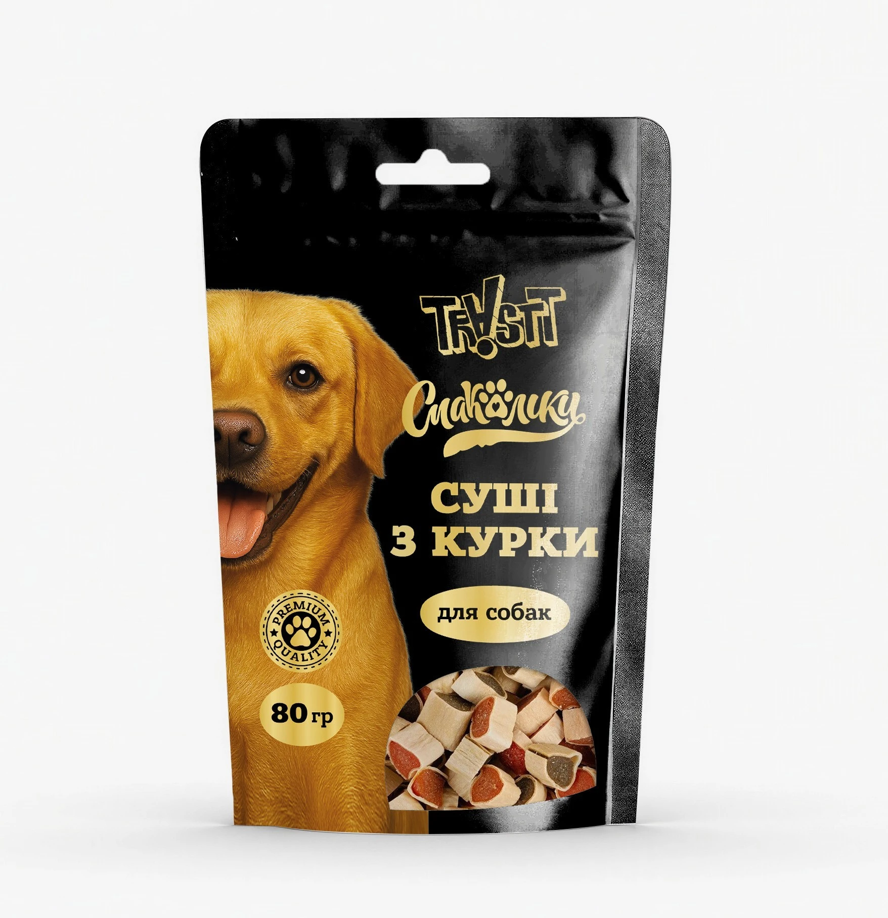 Лакомство для собак: Суши из курицы Trvstt, 80 г