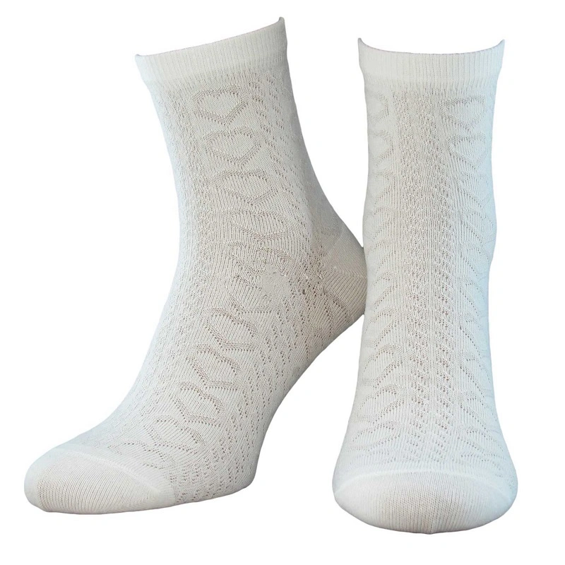 Носки женские 5606 р.23-25 белый Легка Хода, пара