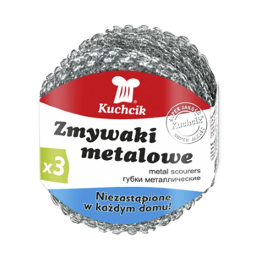 Скребок кухонный нержавеющий Kuchik, 3 шт/уп.