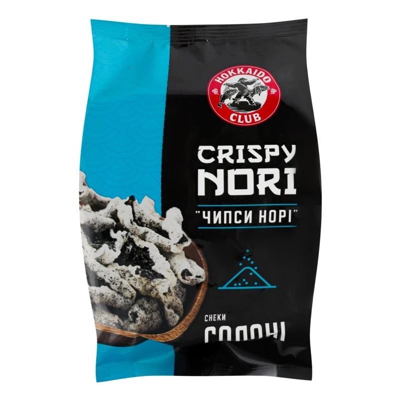 Чипсы нори соленые Hokkaido club м/у 25г