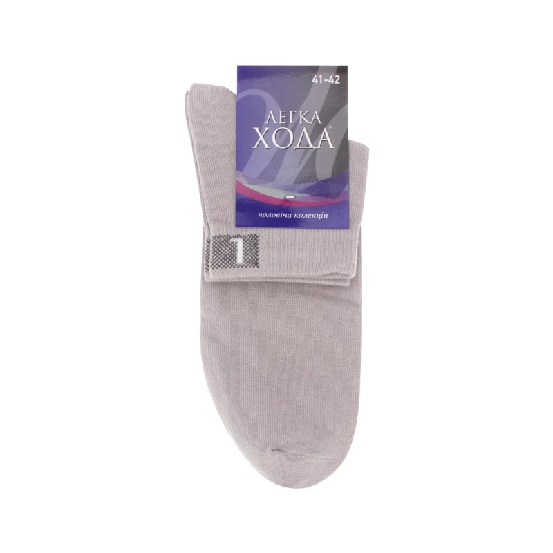 Носки мужские серебро р. 27 Легка Хода