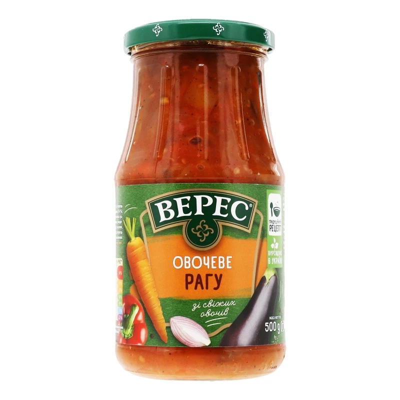 Консервированное овощное рагу Верес, 500 г