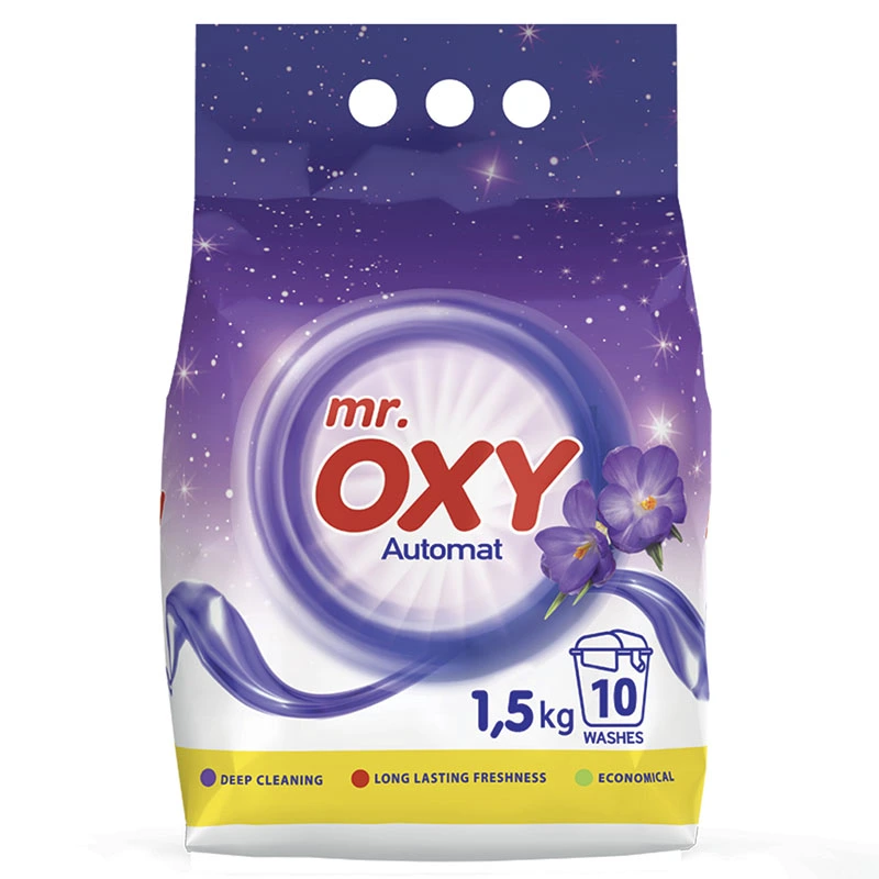 Стиральный порошок универсальный автомат Mr.Oxy, 1.5 кг