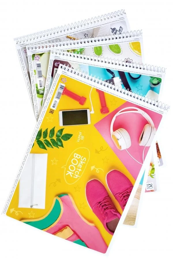 Альбом для рисования 20 листов Школярик, шт