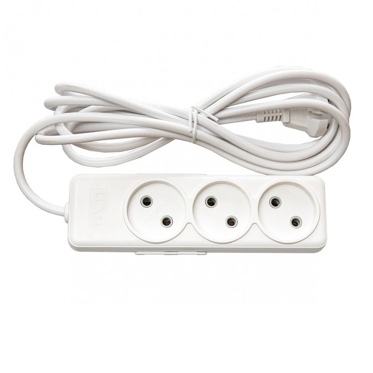 Удлинитель 5 м 3 разъема Luxel, 1 шт/уп.