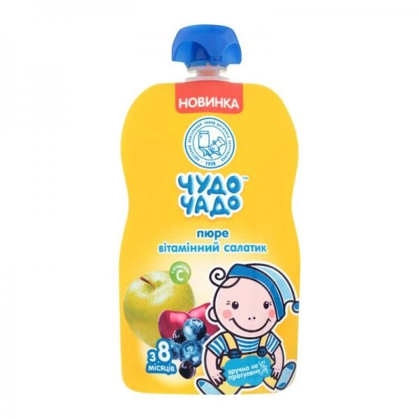 Пюре Витаминный салатик Чудо Чадо, 90 г