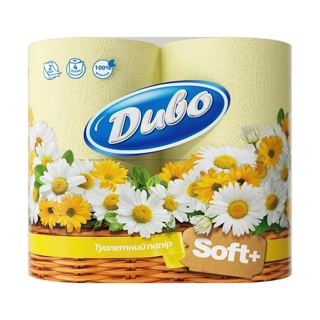 Туалетная бумага Арома Алоэ вера Диво, 4 шт/уп.