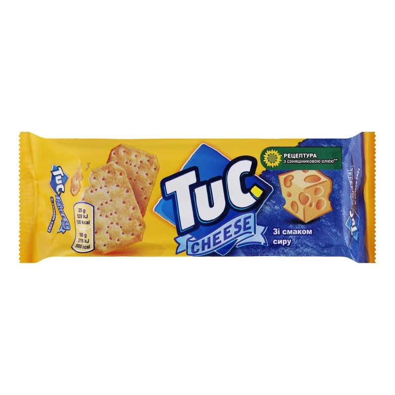 Крекер соленый Cheese Tuc, 100 г