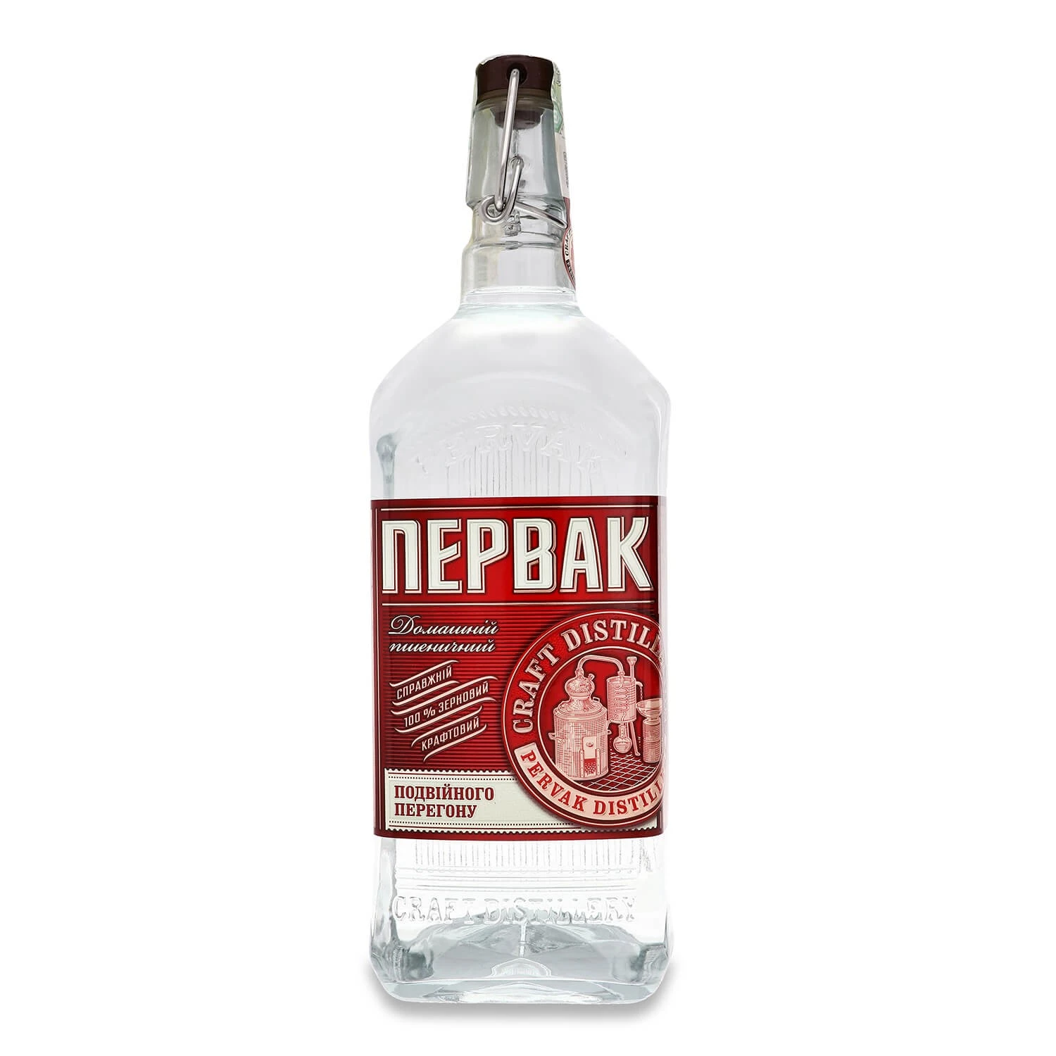 Водка особая Домашний пшеничный Первак, 1 л