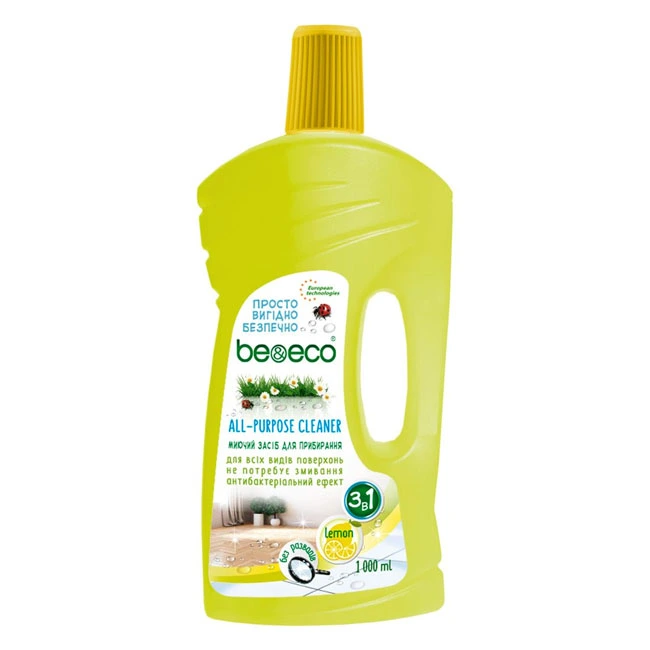 Средство для уборки Лимон Be&amp;Eco, 1 л