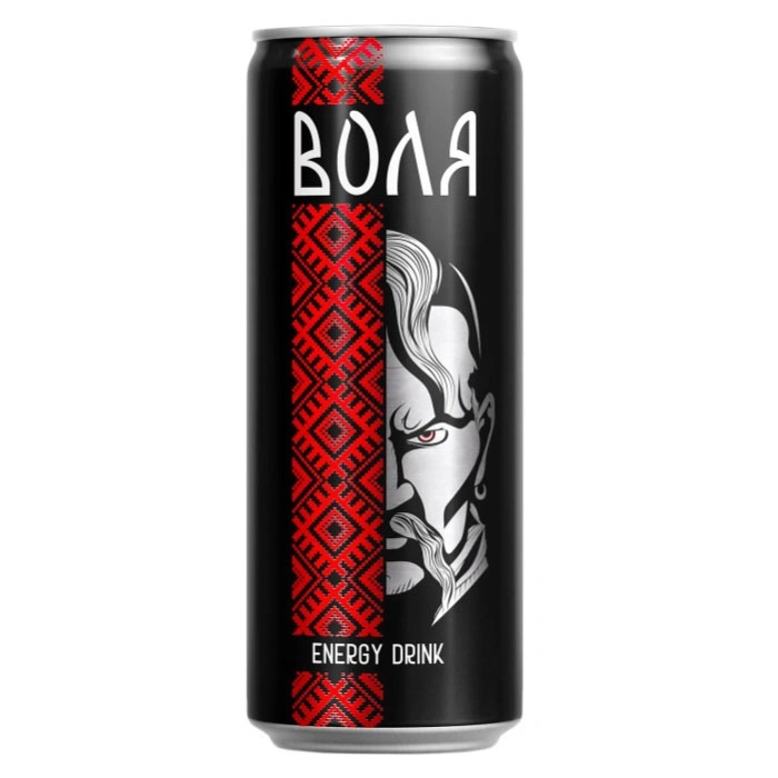 Напиток энергетический б/а газированный ж/б Воля Моршинська, 0.33 л