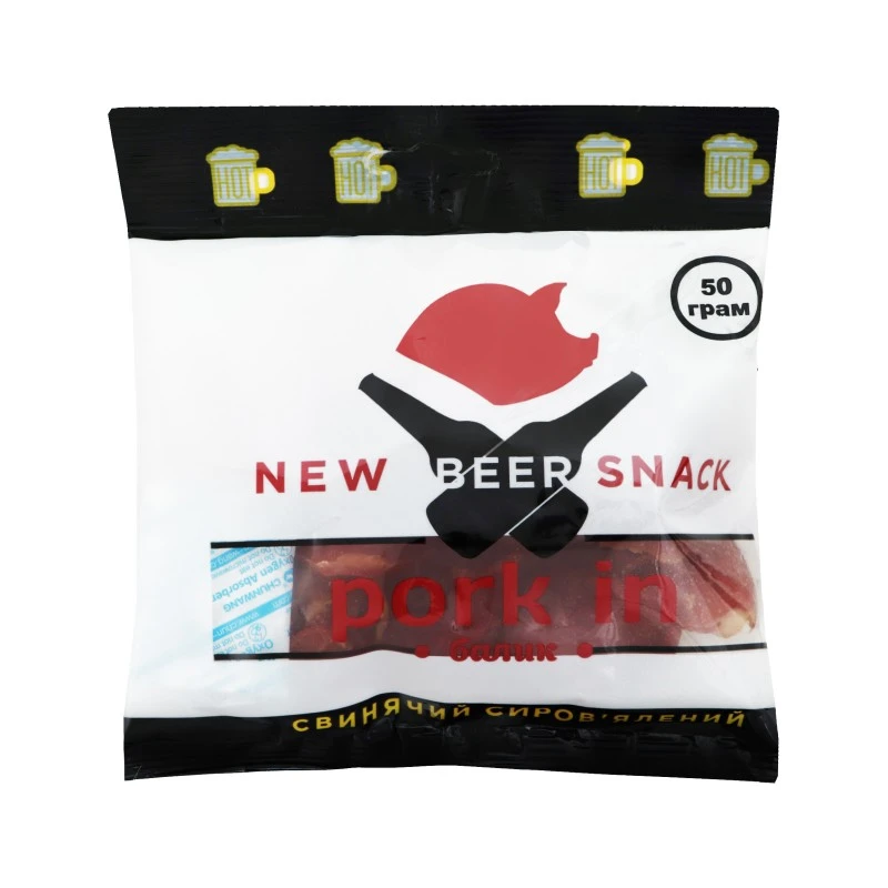 Балык свиной сыровяленый New Beer Snack, 50 г