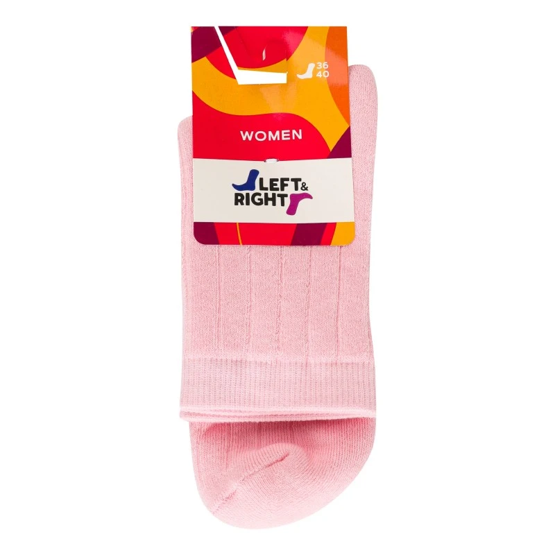 Носки женские Левый&amp;Правый 140 розовый р.36-40  20
