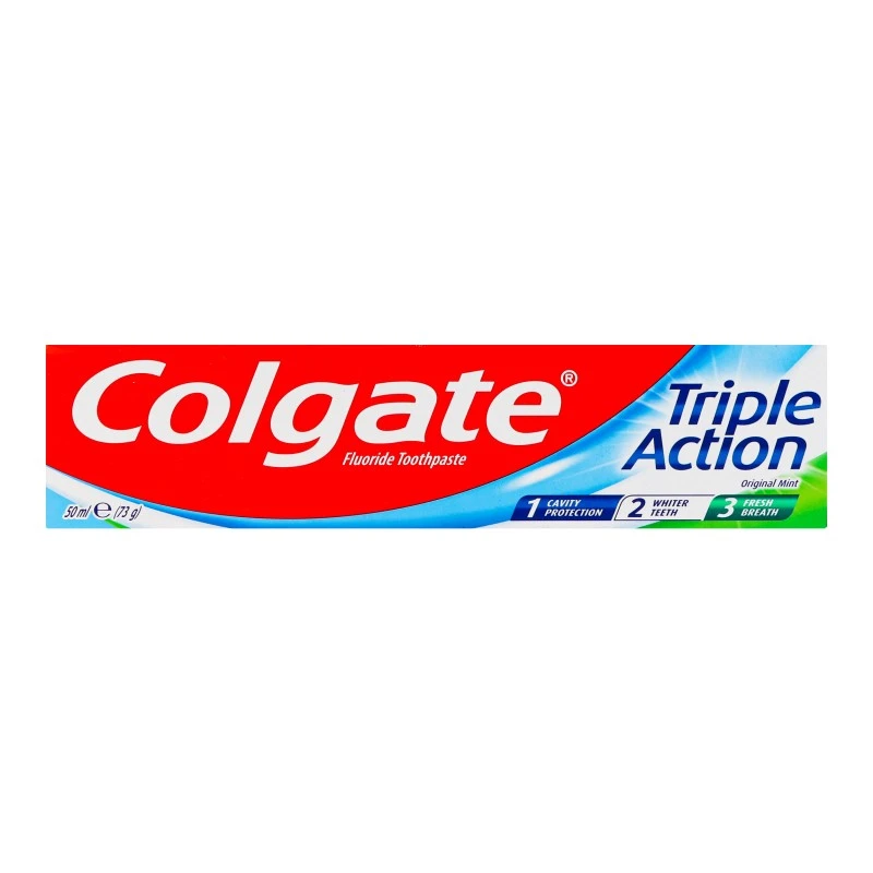 Паста зубная Triple Action Colgate, 50мл