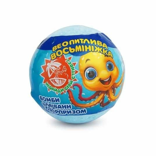 Бомба для ванн осьминожка Аква Шайн , 100 г