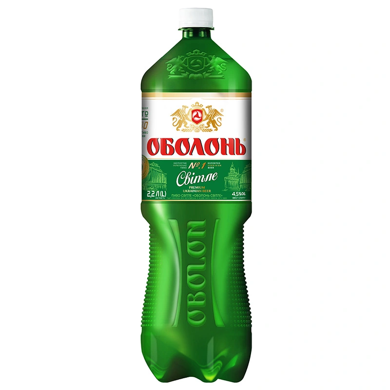 Пиво светлое Оболонь, 2.2 л