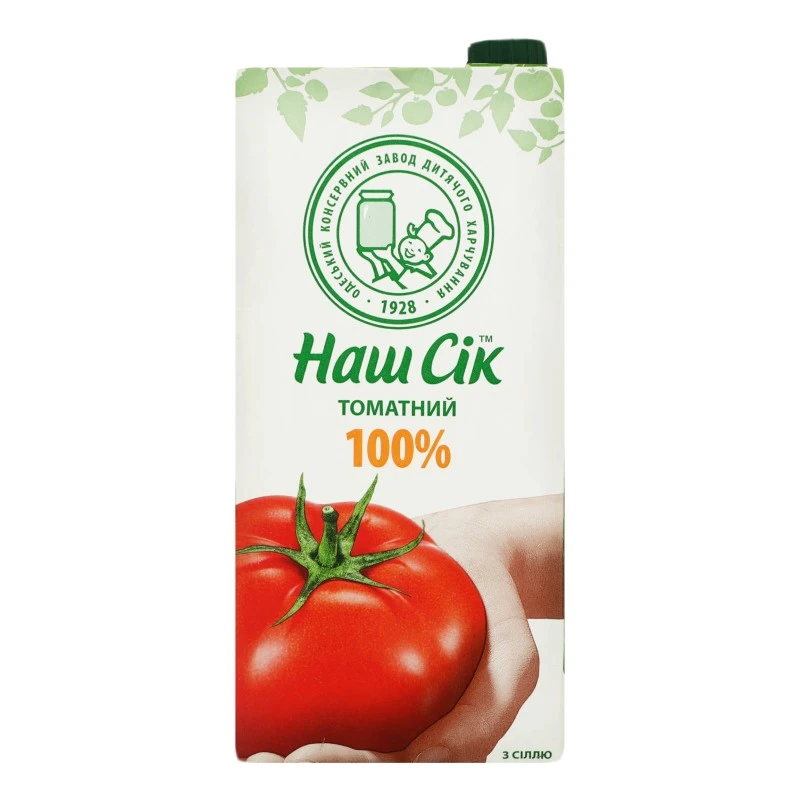 Сок Томат Наш Сок, 1.93 л