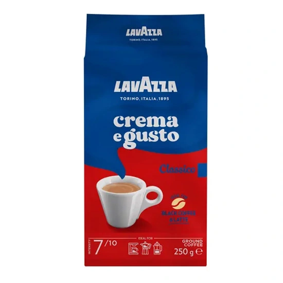 Кофе молотый Classico Crema e Gusto Lavazza, 250 г