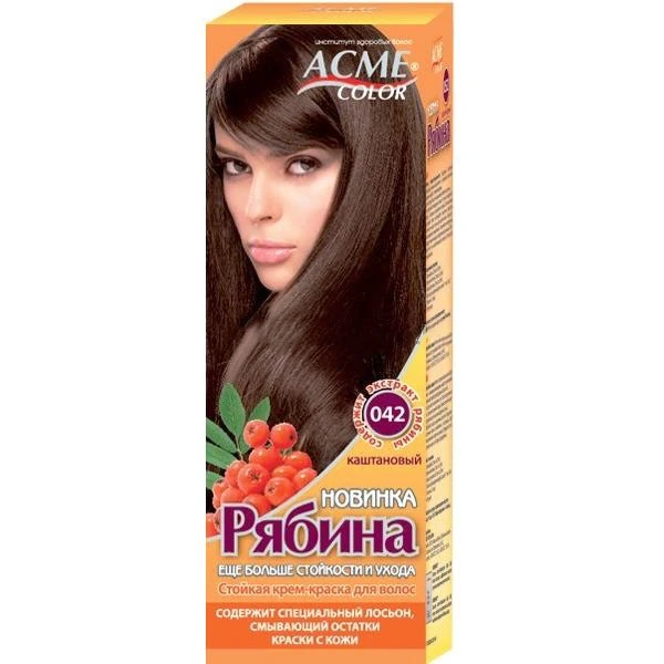 Краска для волос Acme 042 Каштановый Acme, 1 шт