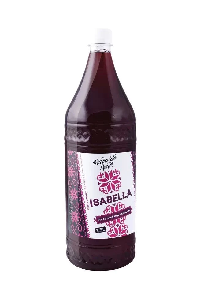 Вино красное полусладкое Pet Vita De Vie Isabella Radacini, 1.5 л