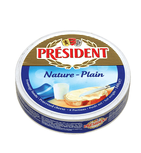 Сыр плавленый 45% Президент, 140 г