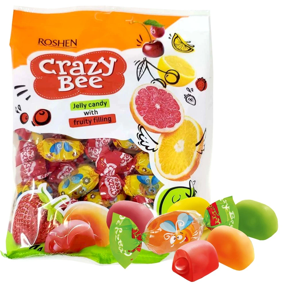 Конфеты желейные Crazy Bee Roshen, 200 г