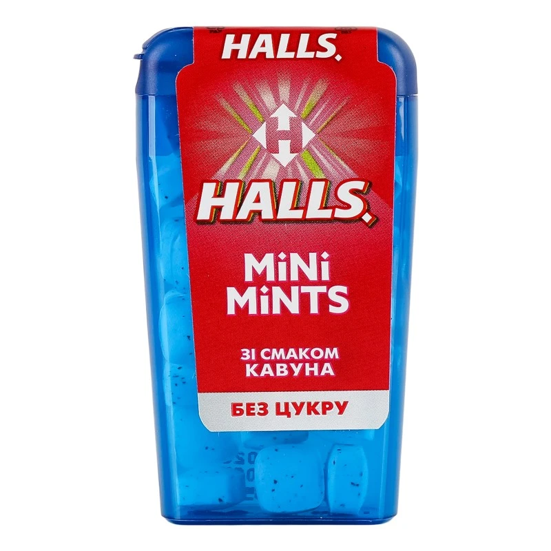 Леденцы со вкусом арбуза Холлс, 12.5 г