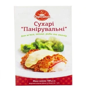 Сухари панировочный Одеський каравай, 180г
