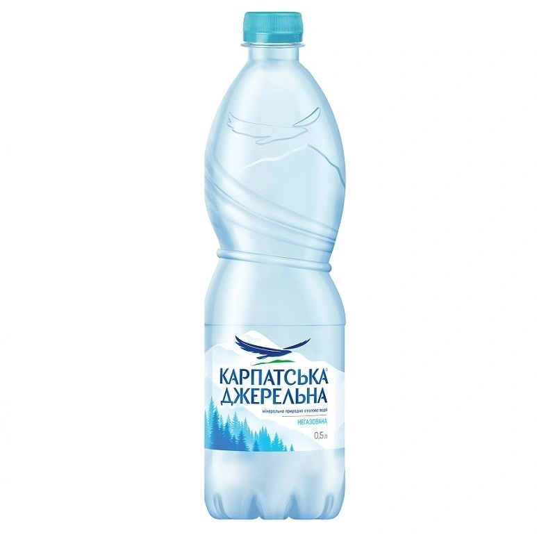 Вода негазированная Карпатська Джерельна, 0.5 л