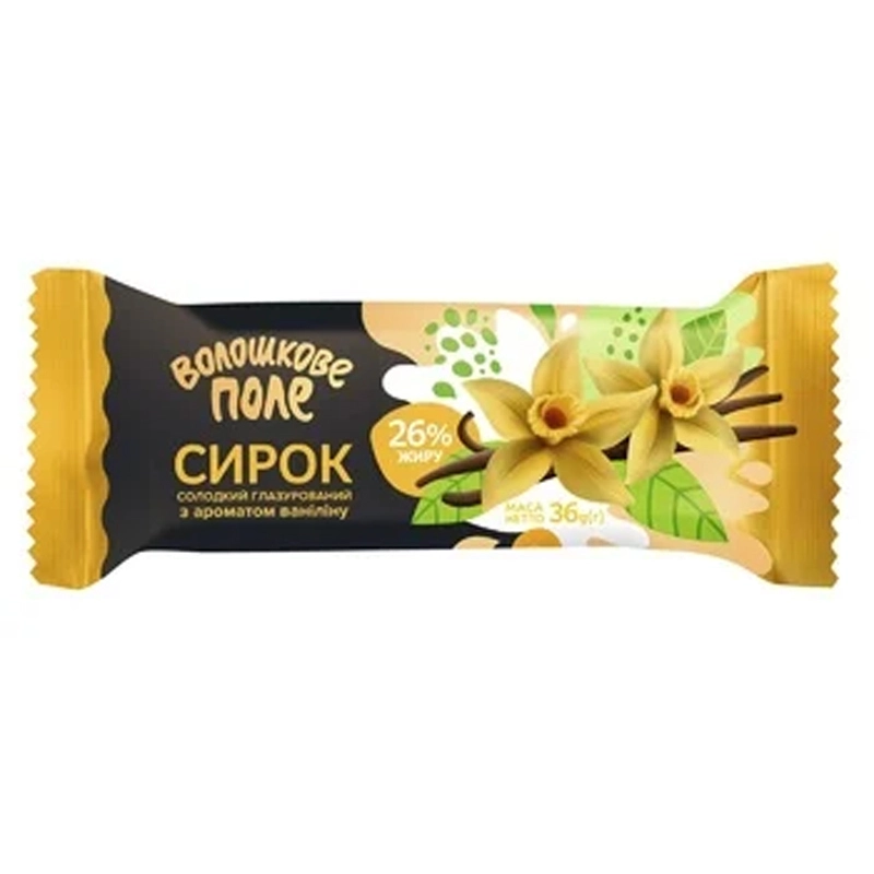 Сырок глазированный 26% Ваниль Волошкове Поле, 36 г