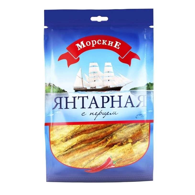 Рыба сушеная Янтарная Морские, 240 г