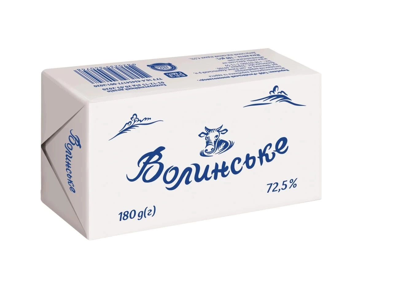 Смесь растительно-сливочная 72.5%  Волинське, 180 г