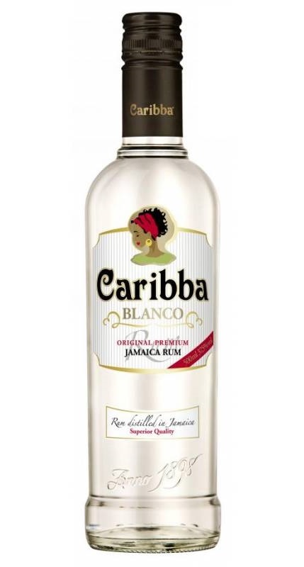 Ром Caribba Blanco 37.5%, 0.5 л