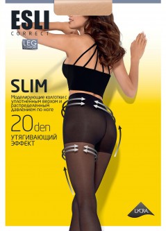 Колготки Slim 20 den черный, р. 2