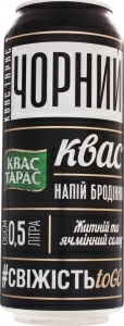Квас Тарас Черный, 0.5 л ж/б