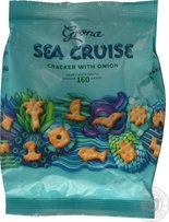 Печенье крекер Морской круиз Грона, 160 г