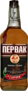 Настойка перцовая с медом Первак, 0.5 л