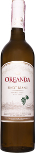 Вино белое полусладкое Пино Блан Ореанда, 0.75 л