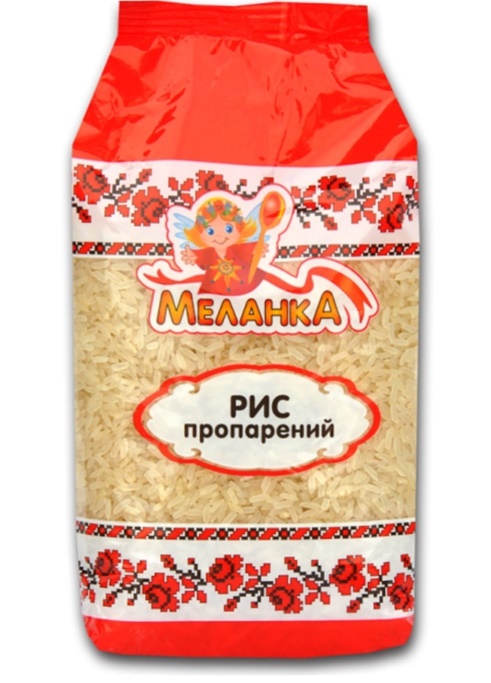 Рис пропаренный Меланка, 800 г