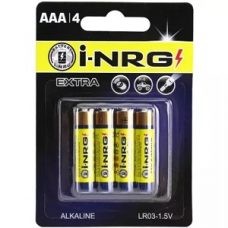 Батарейка i-NRG Extra Alkaline AAA, 4 шт.