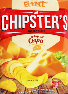 Чипсы со вкусом сыра Chipster`s, 133 г
