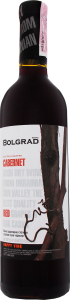Вино красное сухое Каберне Болград, 0.75 л